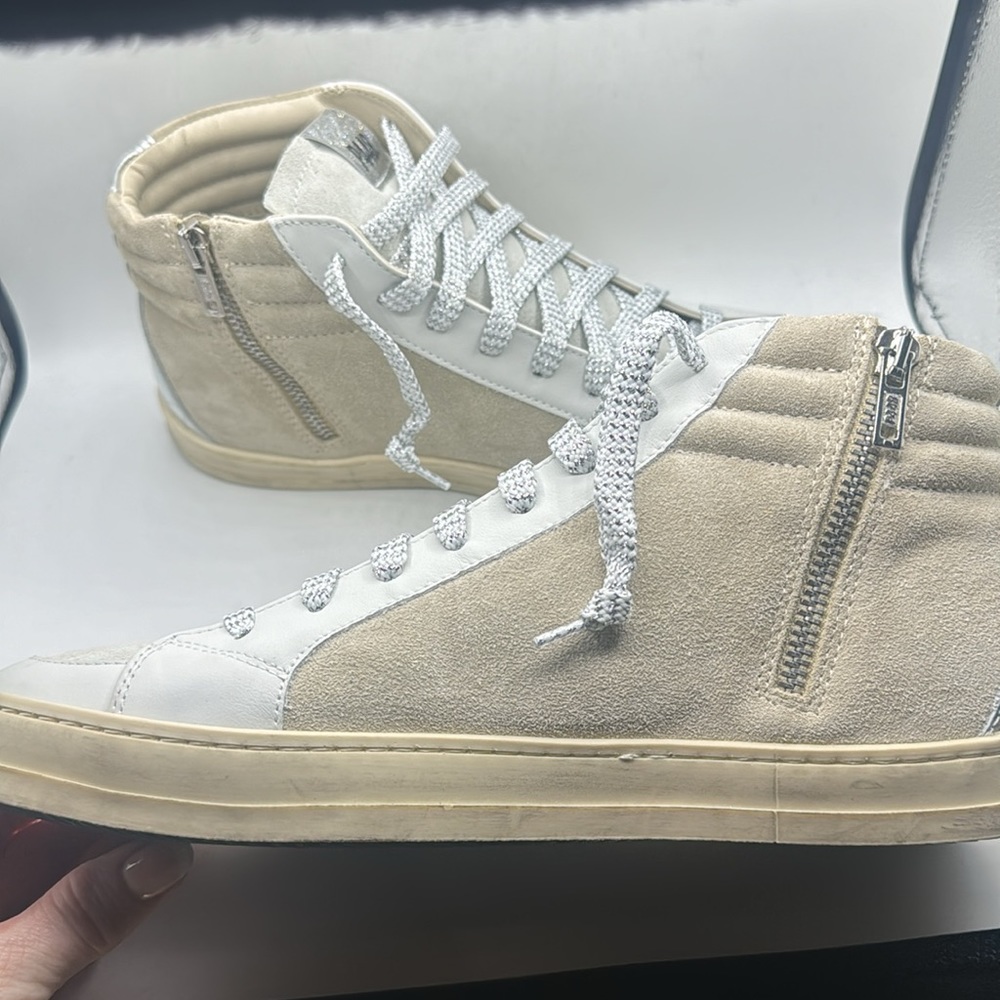 P448 High Top Skate Flex Sneakers Metallic - Picture 9 of 14